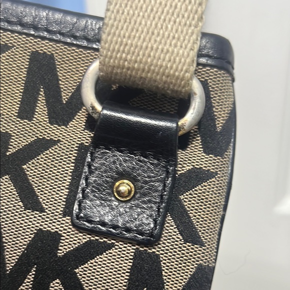Michael Kors Black and Tan Crossbody Bag - Picture 7 of 7